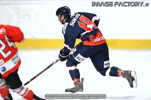 2019-11-16 Valpellice Bulldogs-Hockey Milano Bears 1642 Bryan Suevo